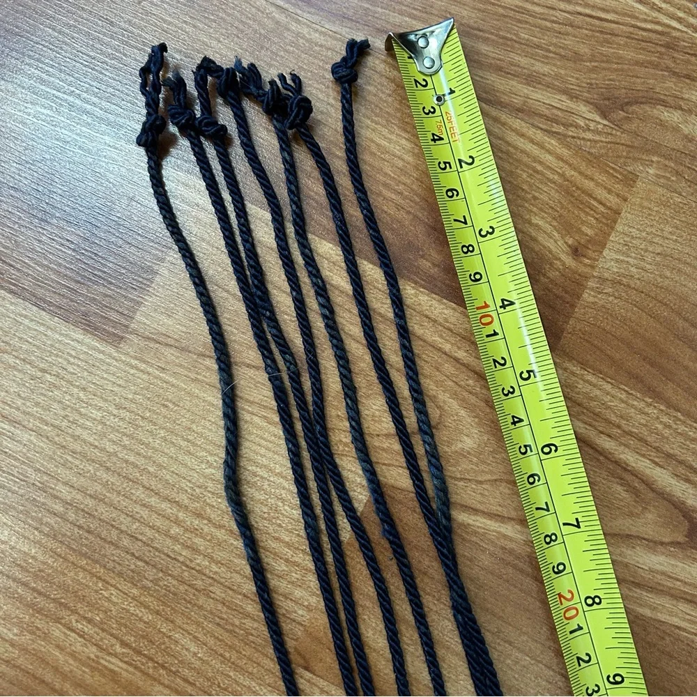 Free item: Dark Blue Twisted Rope Cords